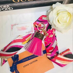 Tassel Charm  Hot Pink